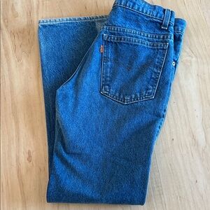 Levi's Orange Tab 20517 0217 585 Classic Straight Men's Jeans in Deep Blue 29x30